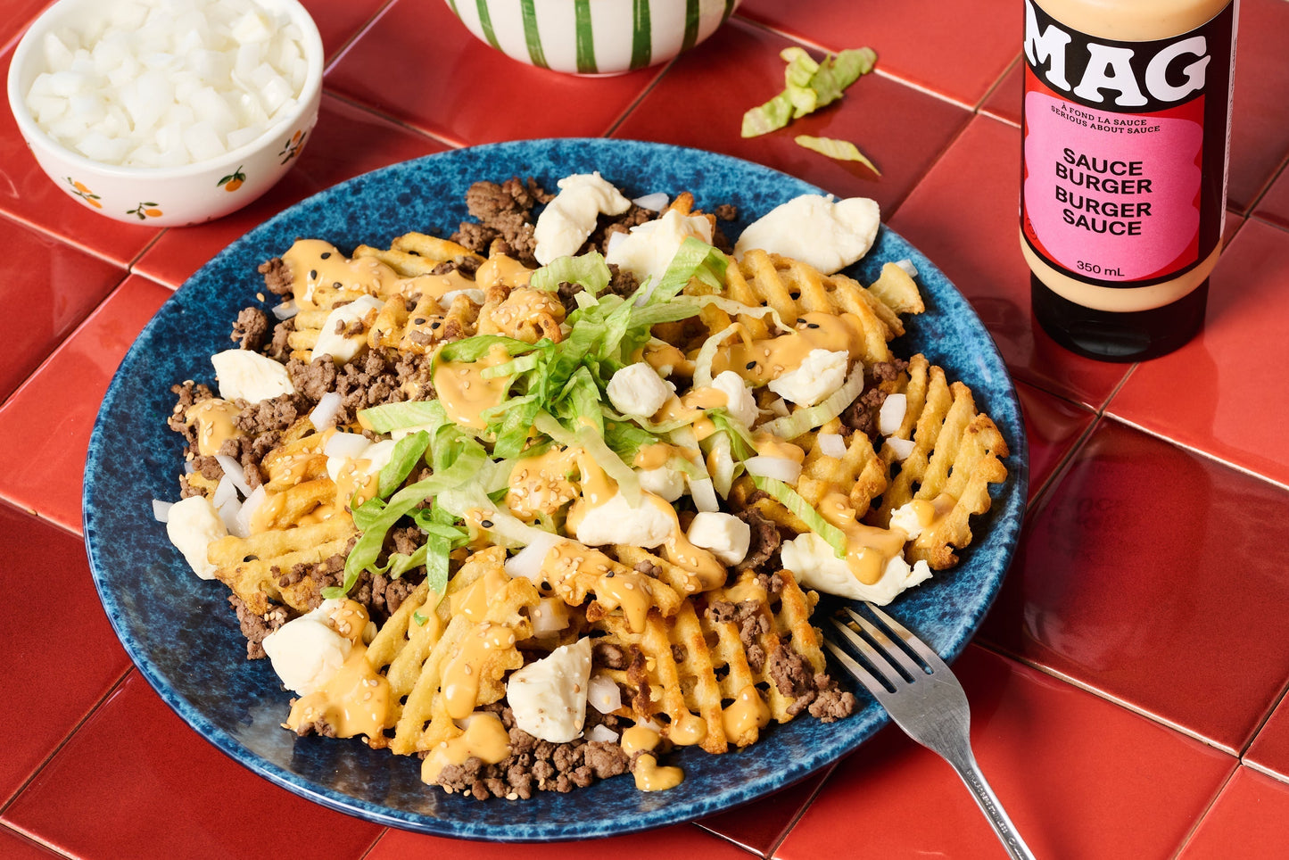 Poutine Cheeseburger