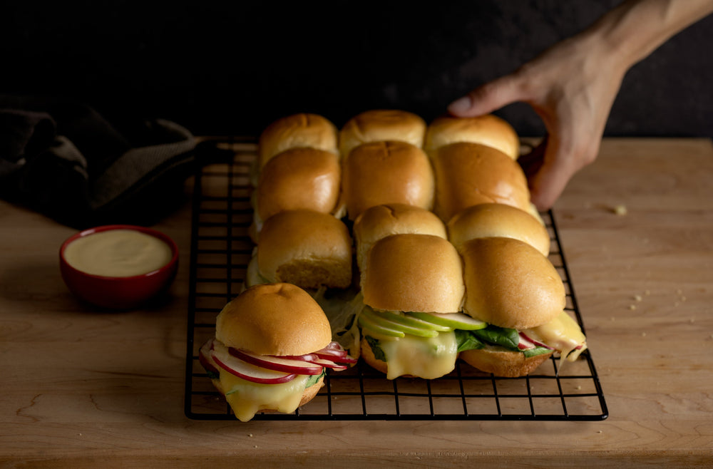 « Sliders » dinde et pommes