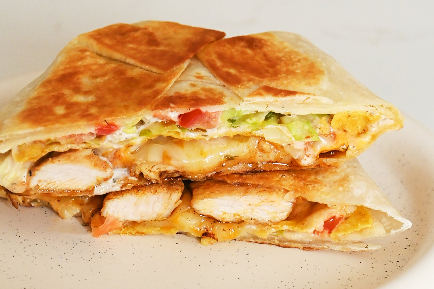 Wrap croustillant au poulet