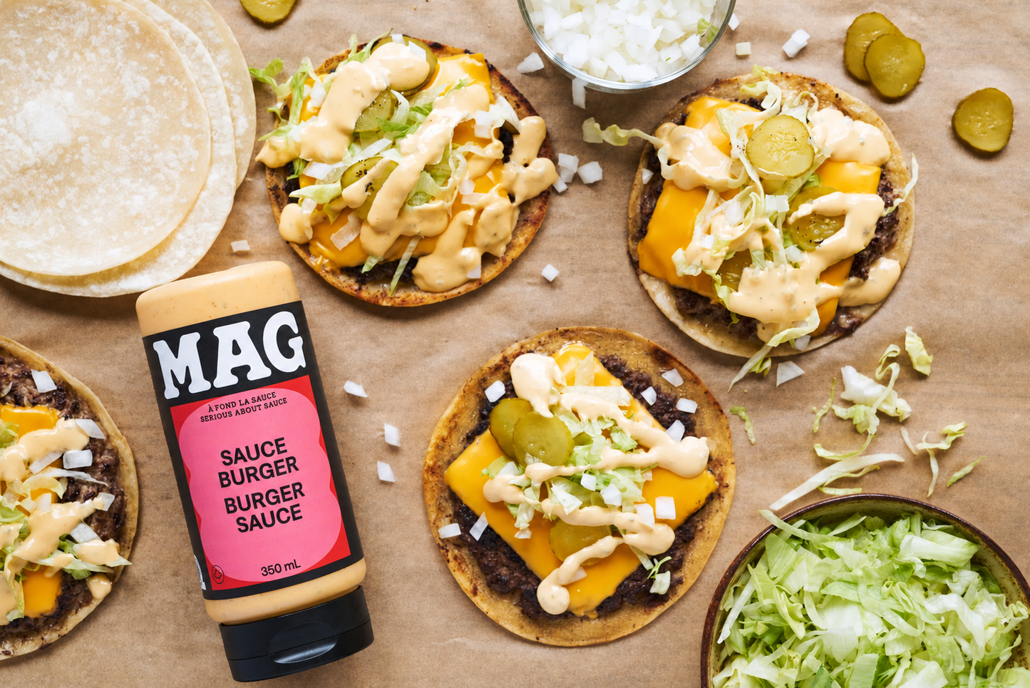 Smash Burger Tacos